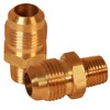 Everflow 3/8" Flare x 1/4" MIP Reducing Adapter Pipe Fitting; Brass F48R-3814